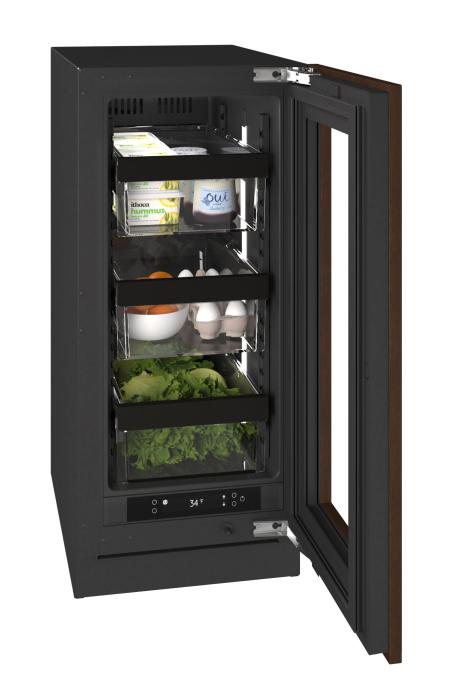 U-Line 15 Inch URRE415 Reversible Hinge Refrigerator
