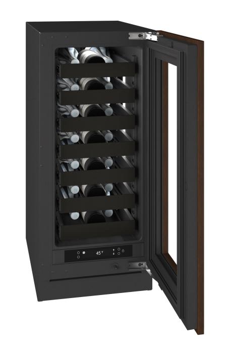 U-Line 15 Inch Seamless Reversible Hinge Wine Refrigerator