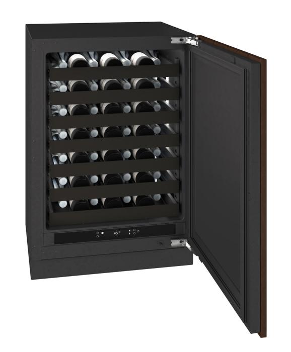U-Line 24 Inch Seamless Reversible Hinge Wine Refrigerator