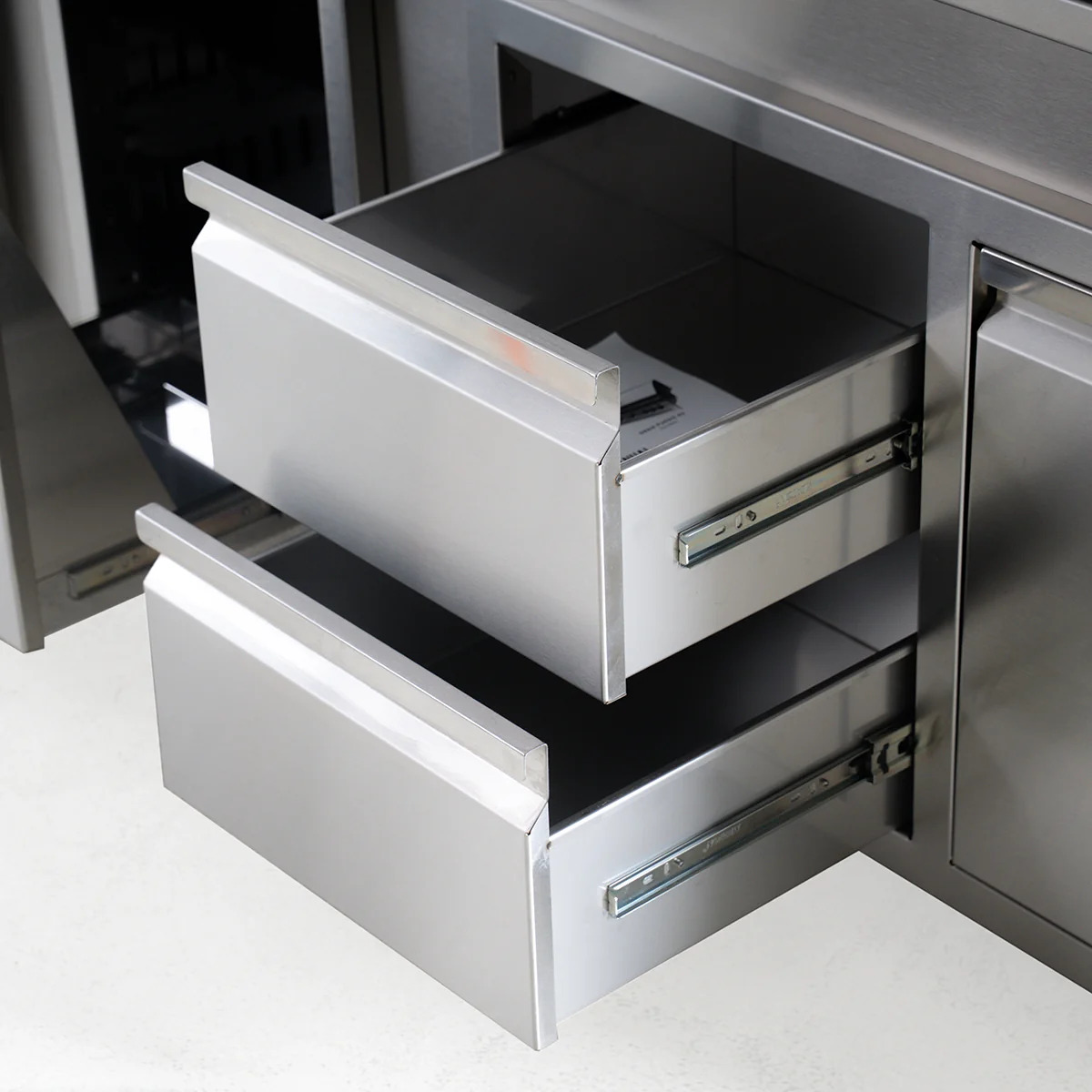 Videl 42 Inch Stainless Steel Drawer and Access Door