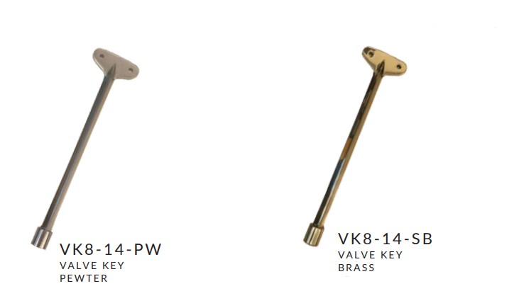Dagan VK8-14 1/4 Inch Fitting Gas Valve Key