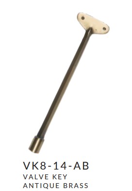 Dagan VK8-14 1/4 Inch Fitting Gas Valve Key