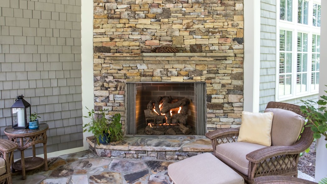 Outdoor Lifestyles Traditional Refractory for 42 Inch Cottagewood Fireplaces