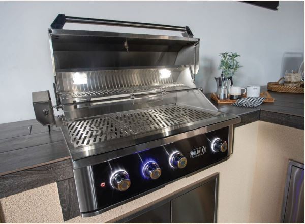 Wildfire 36 Inch 304 Stainless Steel Ranch Pro Gas Grill
