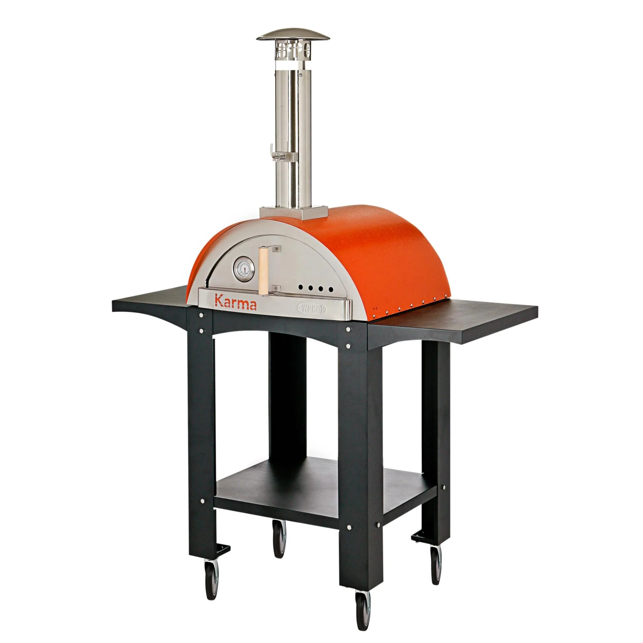 WPPO 48 Inch Karma Wood Fired Pizza Oven Cart