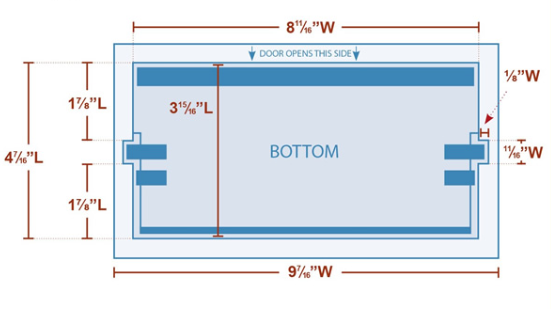Minuteman AD-01 Ash Dump - Cast Iron