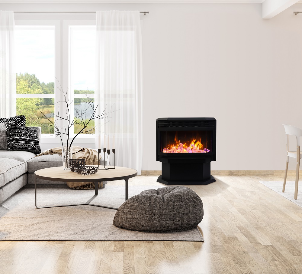 Amantii 26 Inch Free-Standing Electric Fireplace