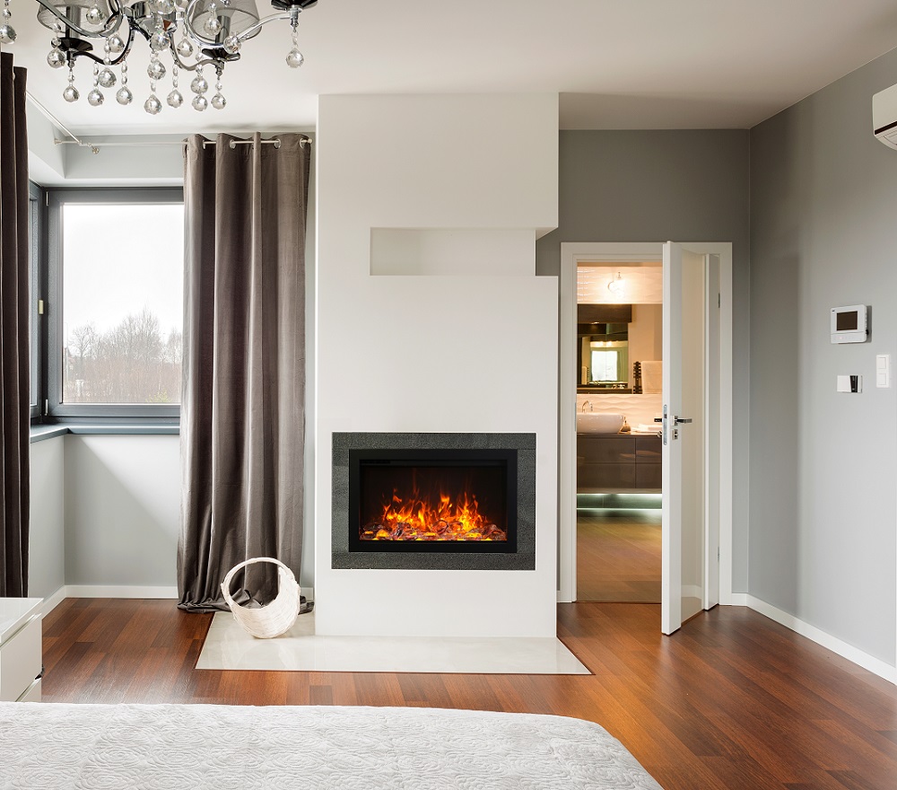 Amantii 26 Inch Traditional Built-In Smart Electric Fireplace