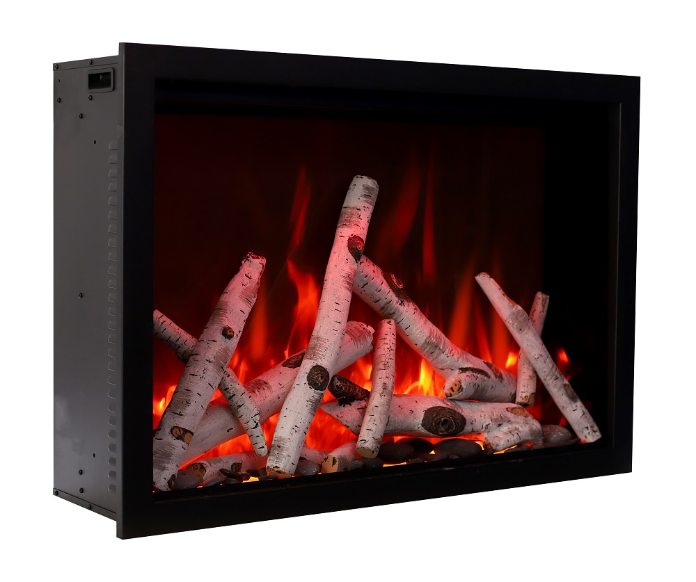 Amantii 30 Inch Traditional Built-In Smart Electric Fireplace