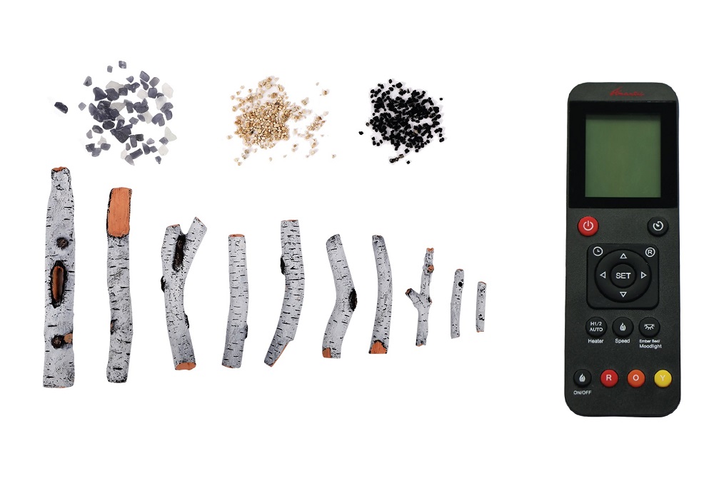 Amantii 30 Inch Traditional Built-In Smart Electric Fireplace