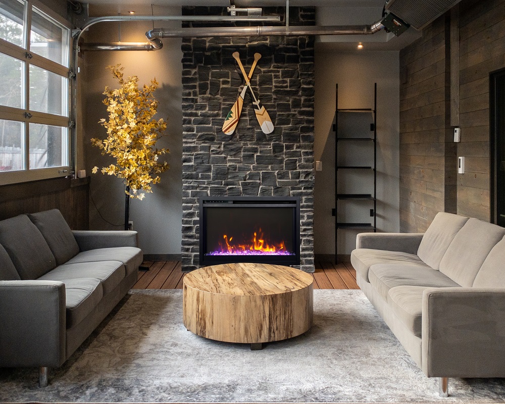 Amantii 30 Inch Traditional Built-In Smart Electric Fireplace