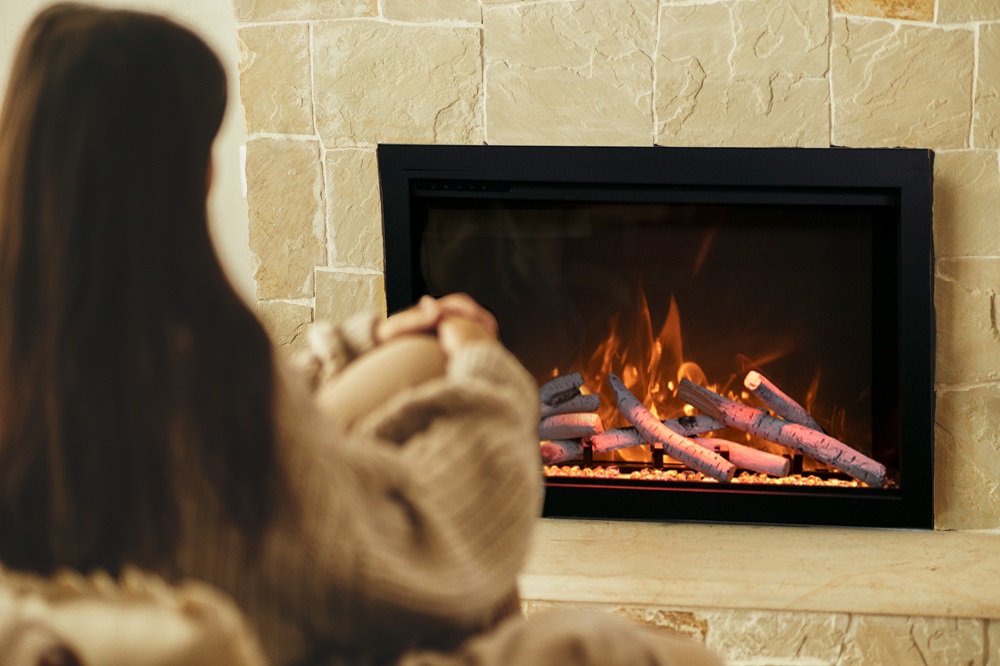 Amantii 38 Inch Traditional Built-In Smart Electric Fireplace