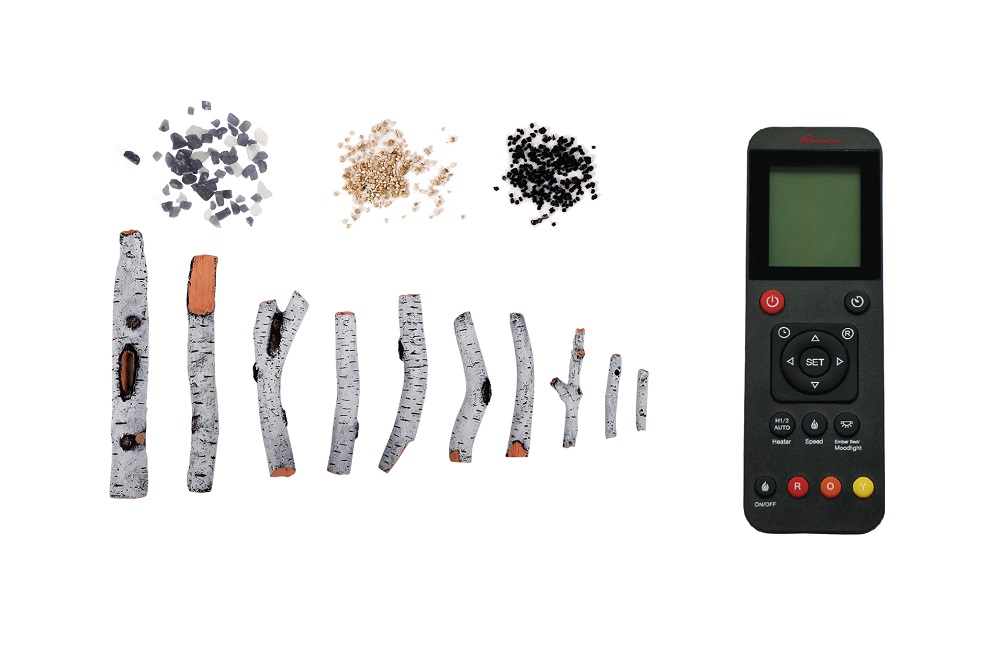 Amantii 44 Inch Traditional Built-In Smart Electric Fireplace