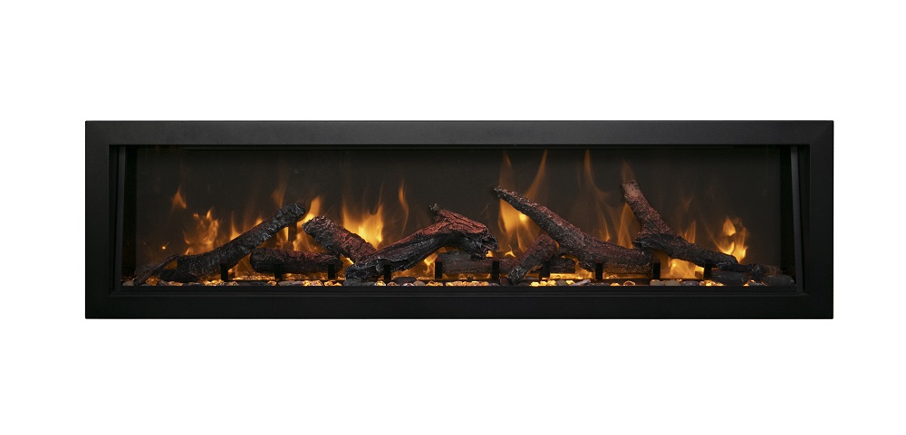 Amantii 88 Inch Panorama Deep Built-In Smart Electric Linear Fireplace