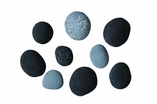 Amantii Deluxe Electric Fireplace Media Kit with 6-Piece Wood Log Set