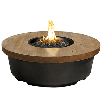 American Fyre Designs Contempo Round Gas Firetable