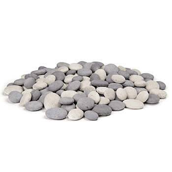 American Fyre Designs Creekstone Fire Pit Rocks - 20 lbs