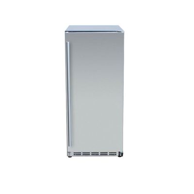 American Made Grills 15 Inch Outdoor Rated Fridge with Glass Door