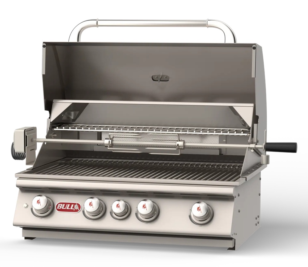 Bull Outdoors 30 Inch Angus Stainless Steel Drop-In Gas Grill Head