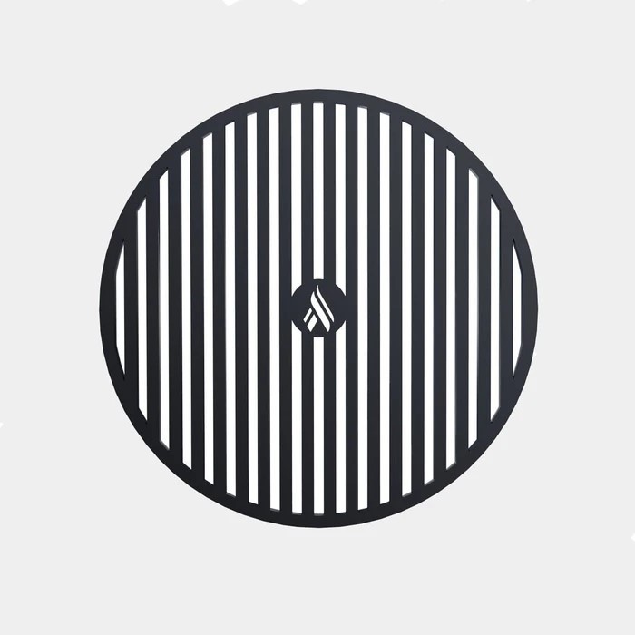 Arteflame 40 Inch Classic Steel Charcoal Grill with 5 Accessory Bundle - Tall Euro Base