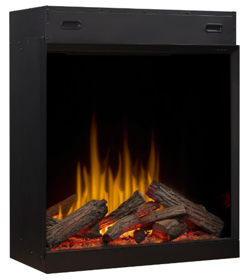 Dimplex 30 Inch Ignite Aspire Built-In Bay Front Electric Firebox with Corner Options