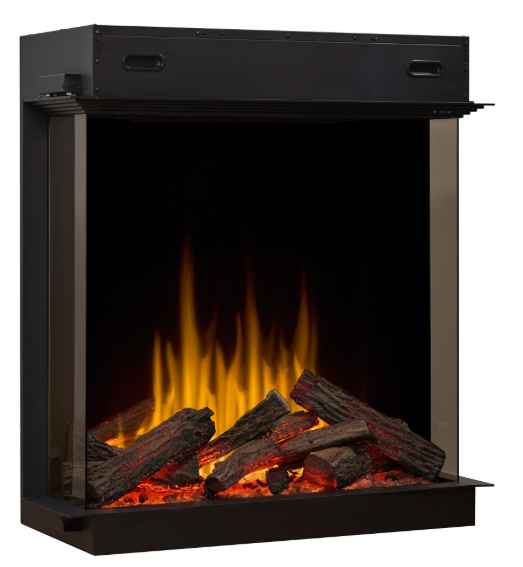 Dimplex 42 Inch Ignite Aspire Built-In Bay Front Electric Firebox with Corner Options
