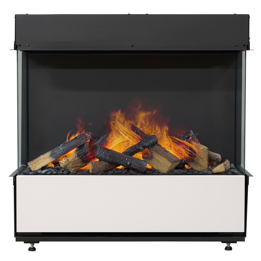 Dimplex Optimyst Aura 28 Inch Bay Front Water Vapor Fireplace with Corner Options