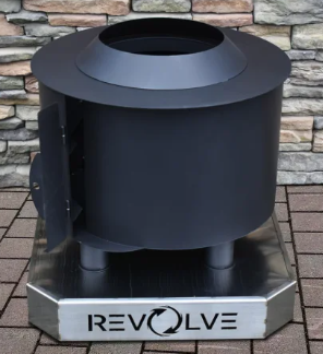 Flame Innovation Stainless Steel Base for 22 Inch Revolve Wood Burning Fire Pits