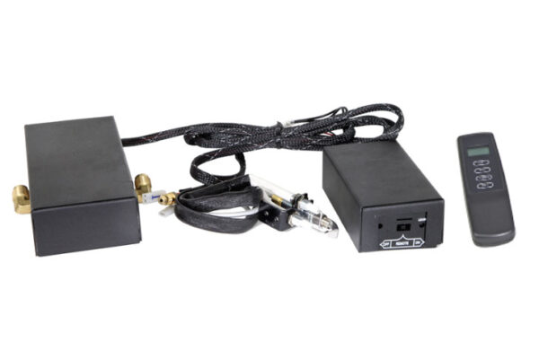 Grand Canyon 36 Inch Assembled Glass Propane Burner with Remote - Electronic Pilot