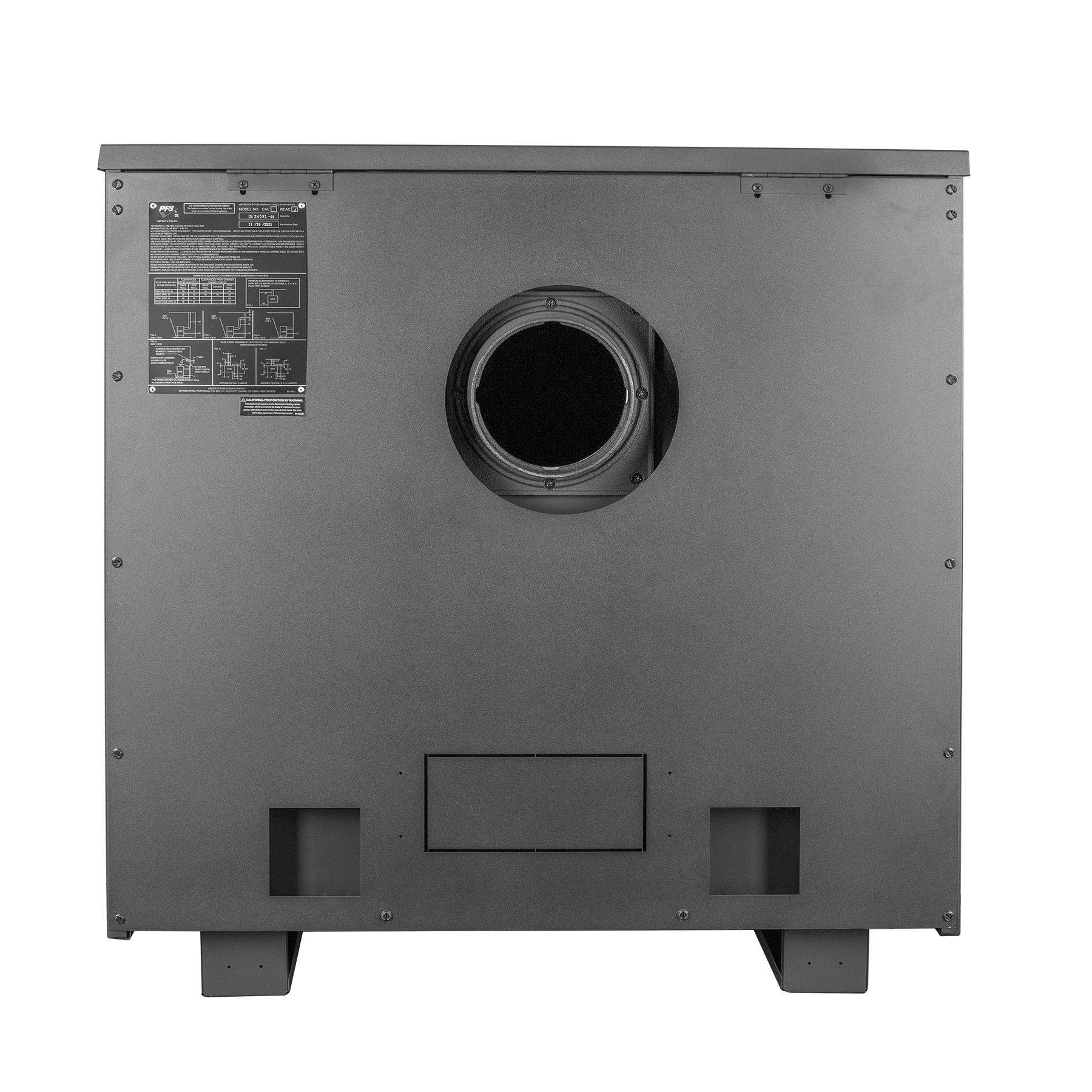 US Stove Ashley Black Coal Burning Circulator