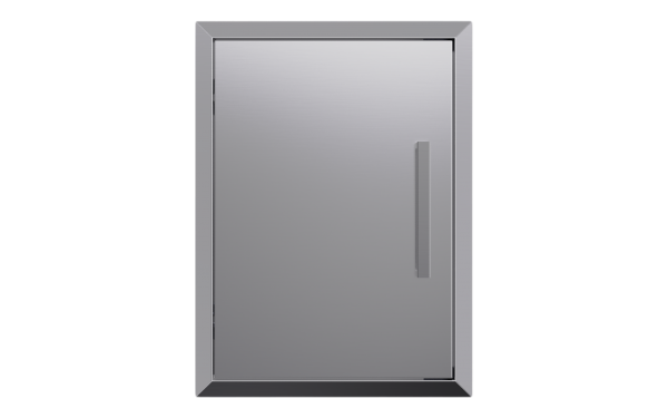 Bear Grill 14 x 20 Inch 304 Stainless Steel Soft Close Vertical Door