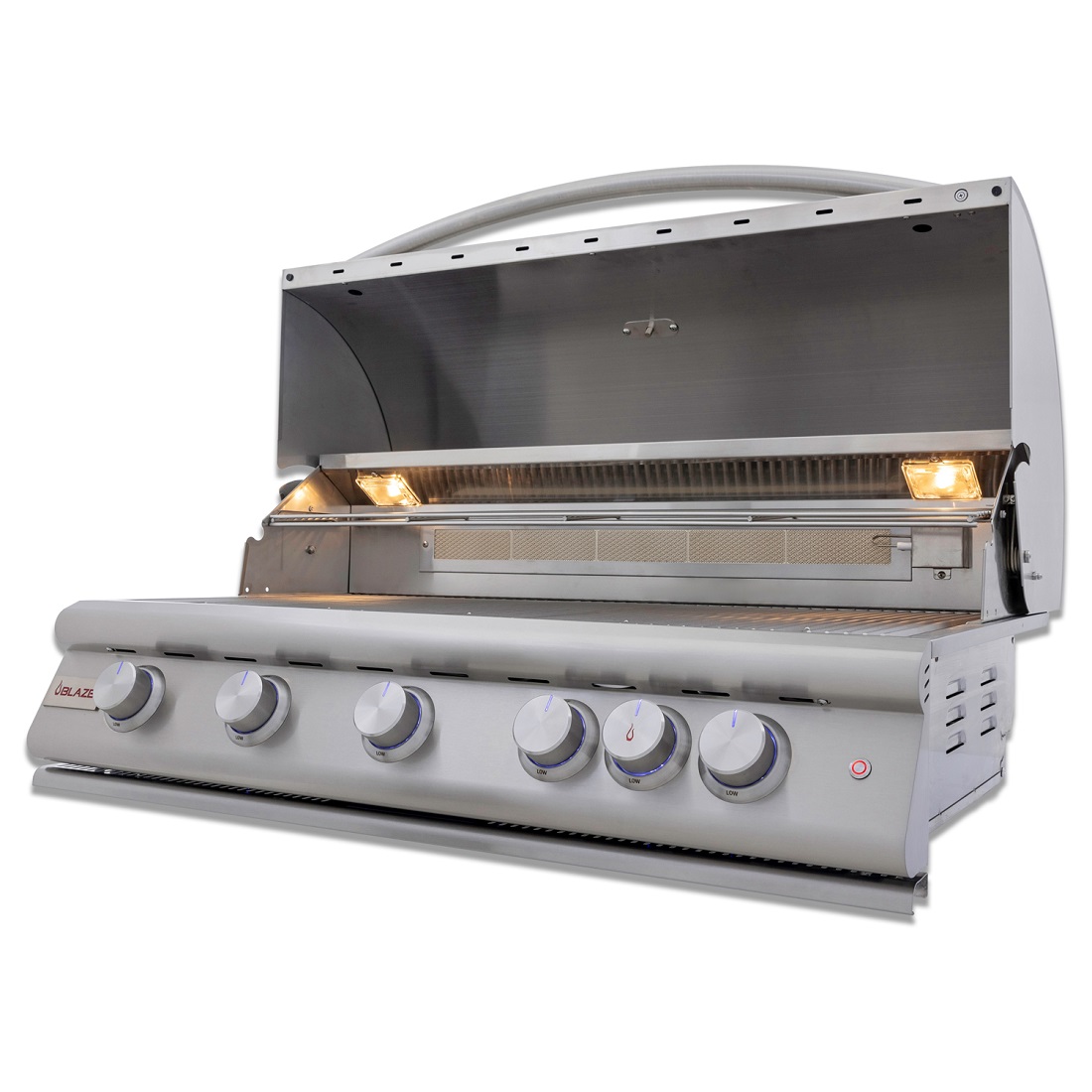 Blaze Grills 40 Inch 5-Burner Premium LTE Gas Grill with Rear Burner and Built-in Lighting System