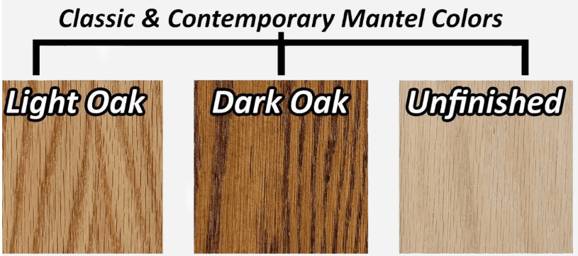 Buck Stove Contemporary Corner Fireplace Mantel with Model 34 Contemporary Vent Free Gas Fireplace