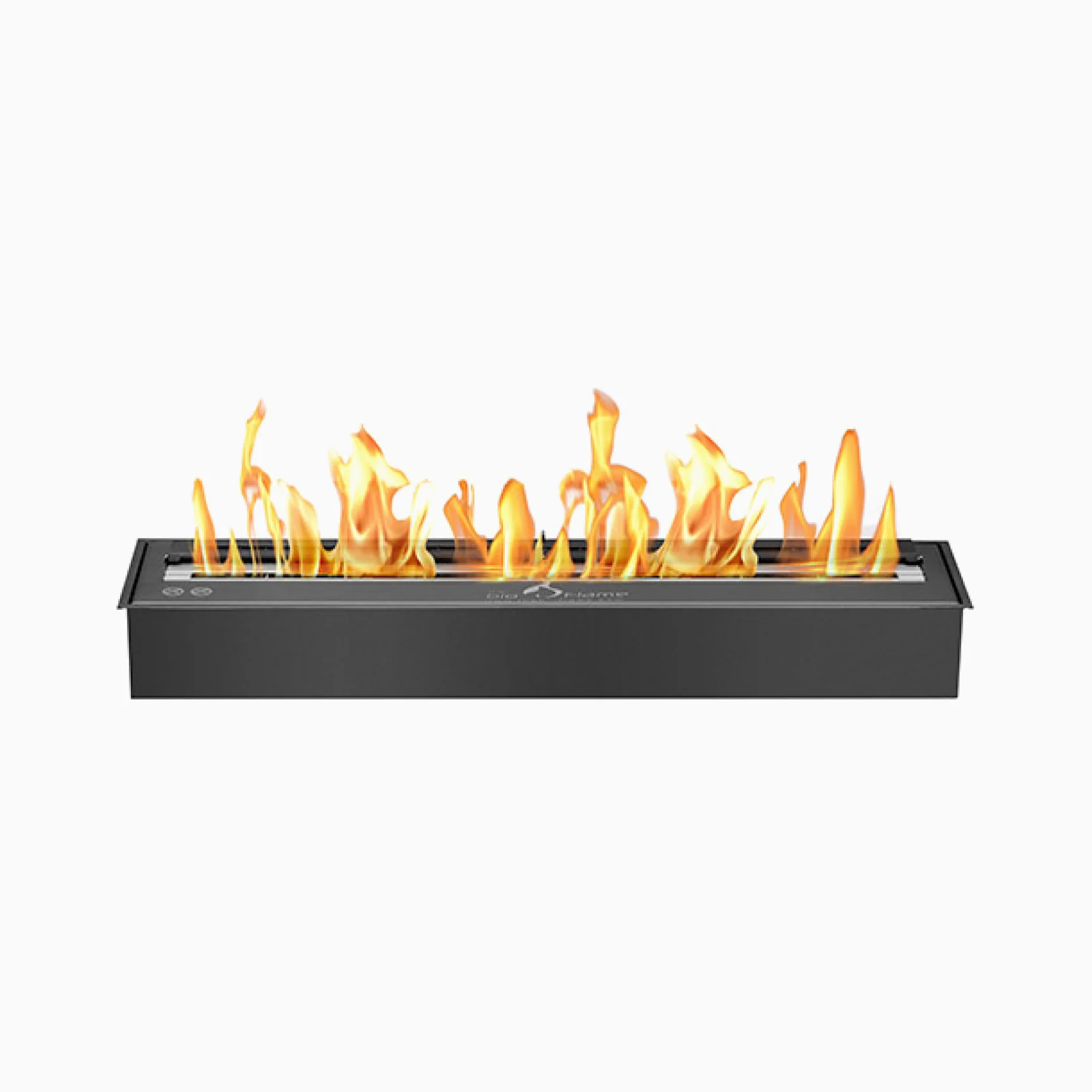 Bio Flame 38 Inch Stainless Steel Ethanol Fireplace Burner