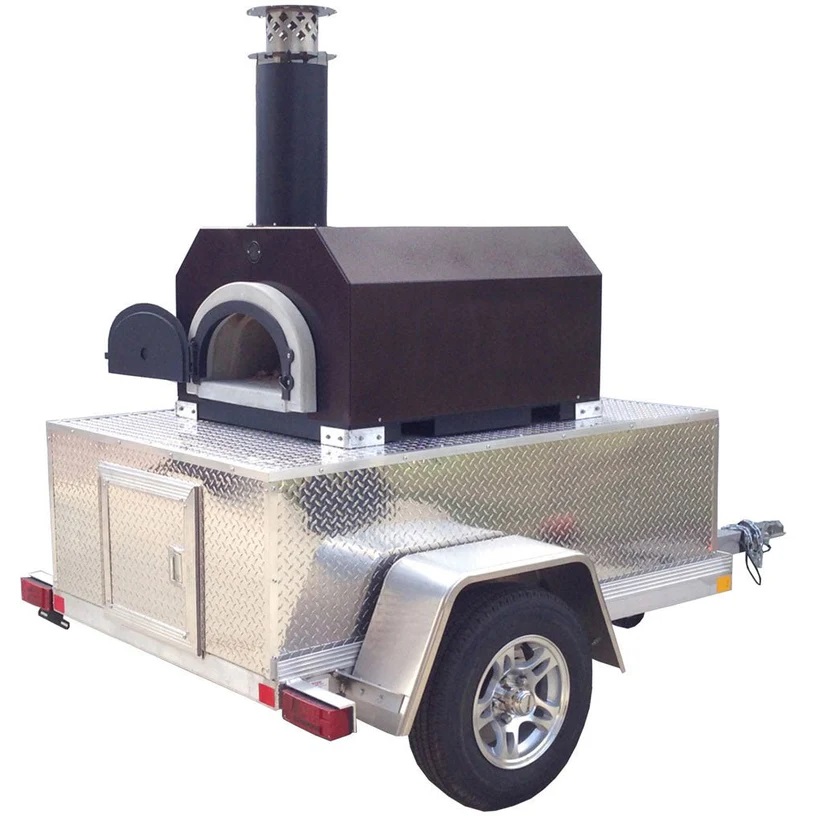 Chicago Brick Oven 750 Series Tailgater Hybrid Wood and Gas Pizza Oven