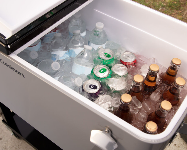 Cuisinart Grill 80 Quart Outdoor Cooler Cart