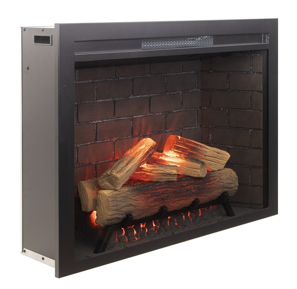 Amantii 35 Inch Fire and Ice Classic Edition Electric Fireplace