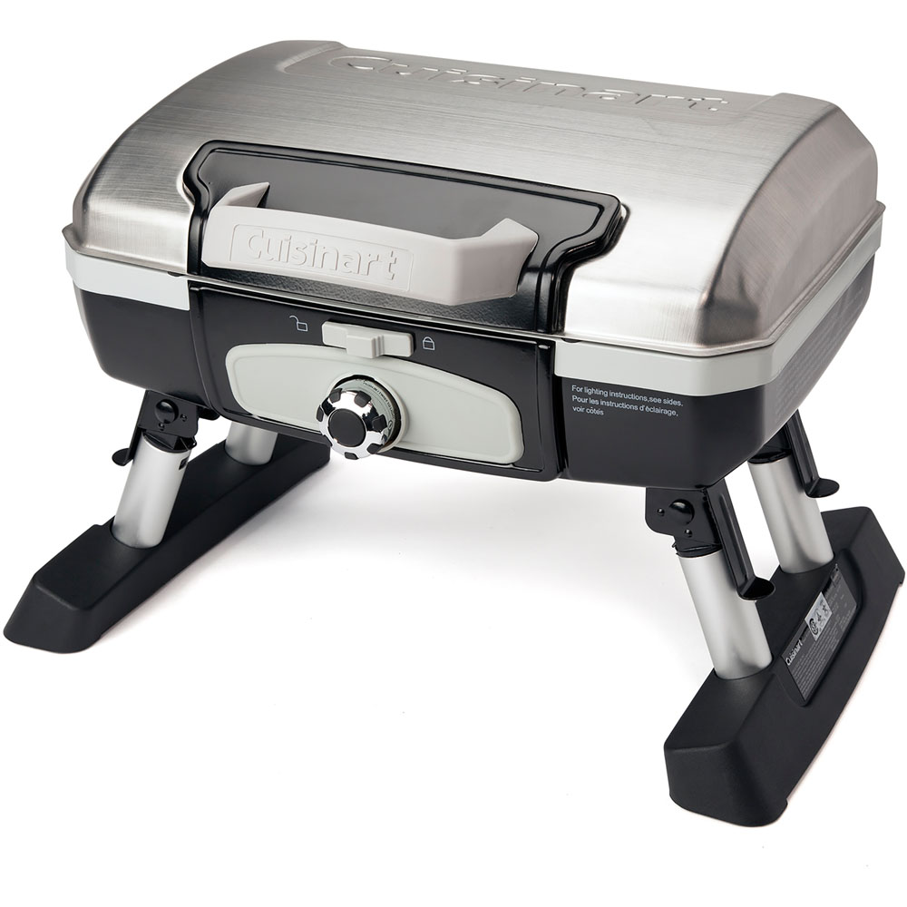 Cuisinart Grill 18 Inch Petit Gourmet Portable Tabletop Propane Gas Grill