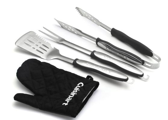 Cuisinart Grill 3 Piece Grill Set with Glove