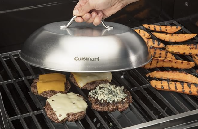Cuisinart Grill 12 Inch Stainless Steel Grill Melting Dome