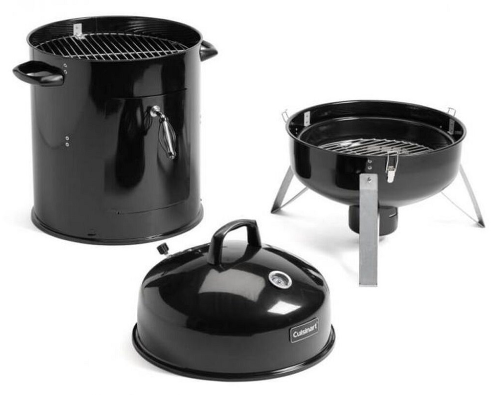 Cuisinart Grill 21 Inch Medium Vertical Charcoal Smoker