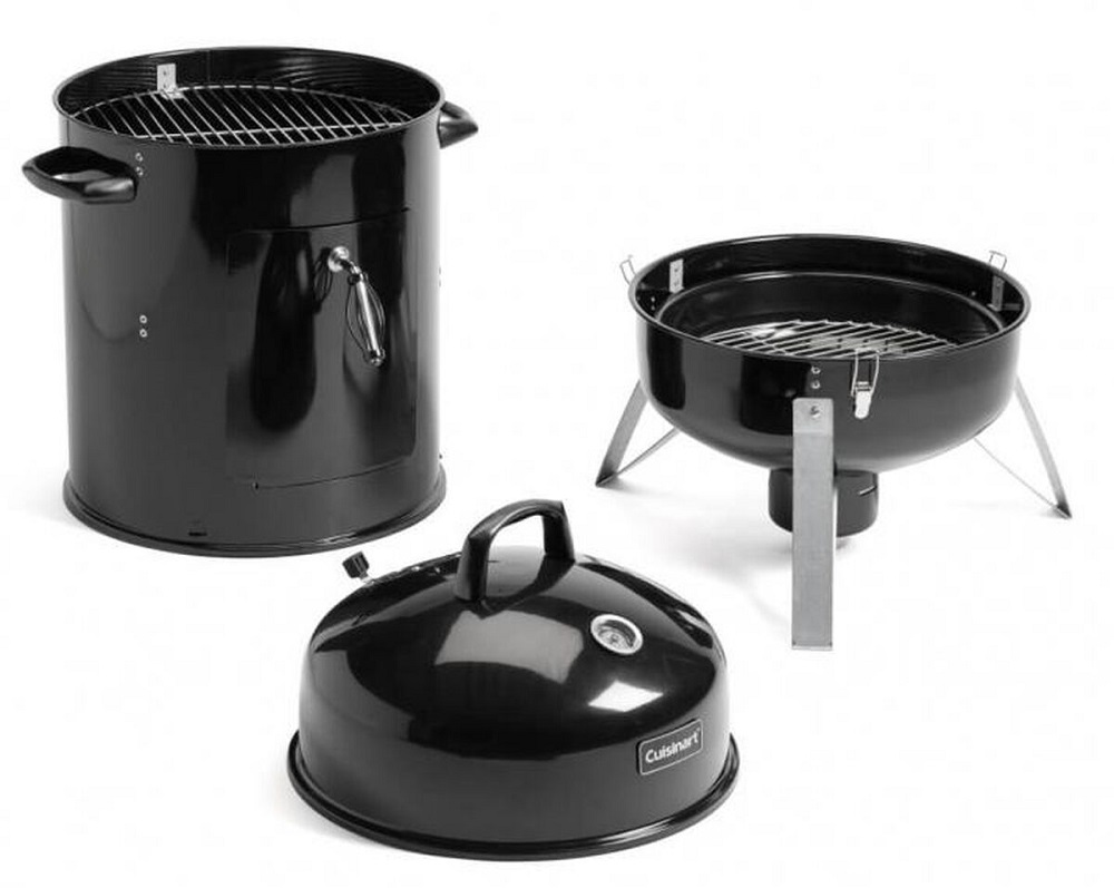 Cuisinart Grill 22 Inch Large Vertical Charcoal Smoker
