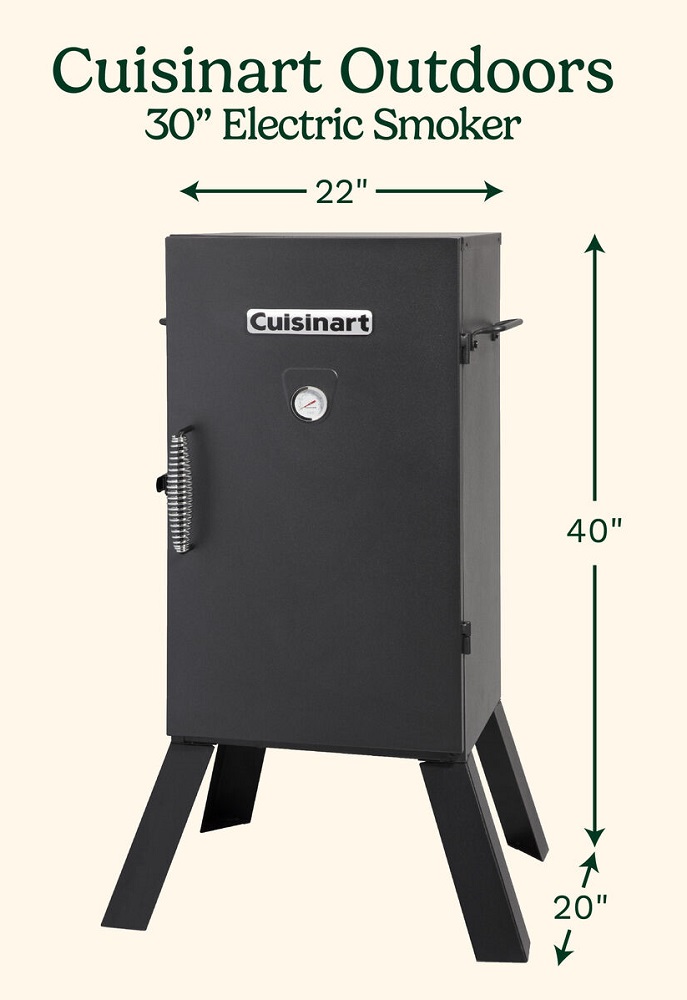 Cuisinart Grill 22 Inch Vertical Electric Smoker