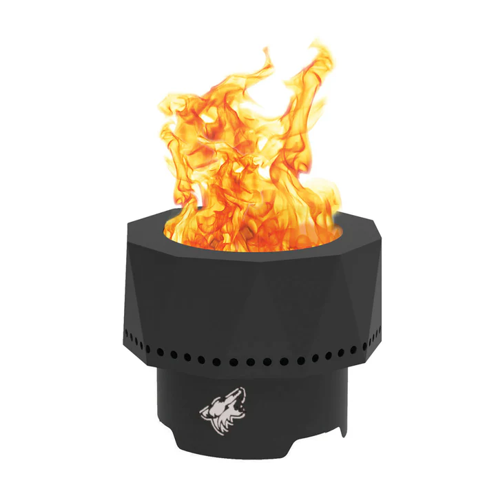 Blue Sky NHL Arizona Coyotes Smokeless Steel Portable Wood Burning Fire Pit