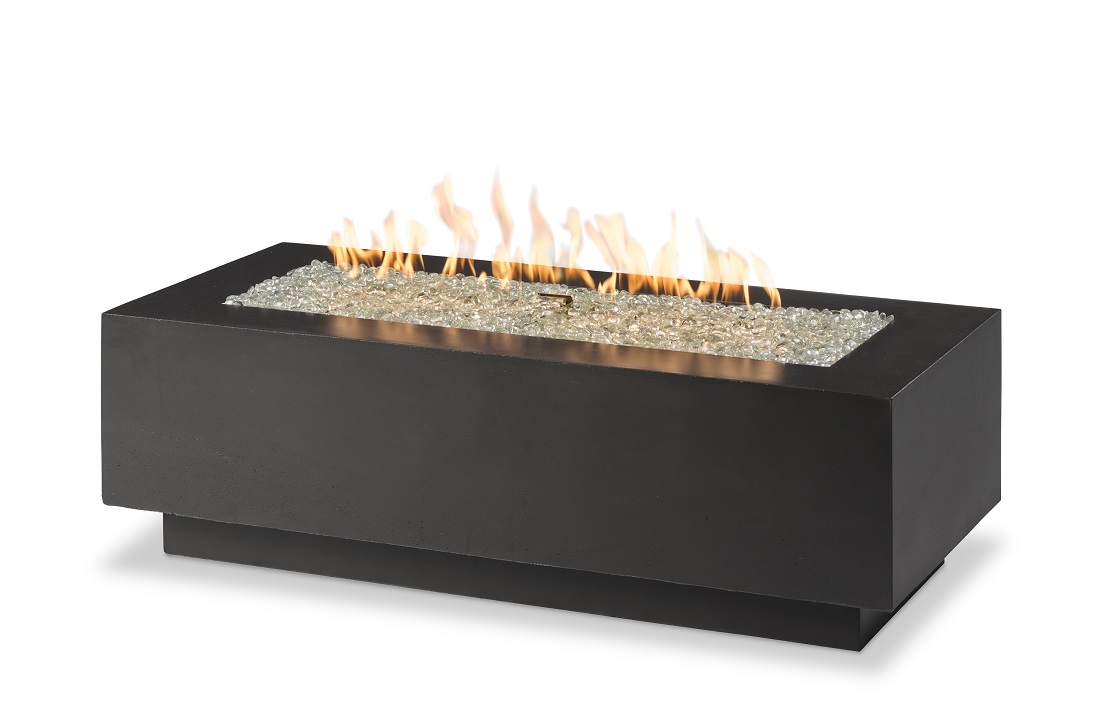 Outdoor Greatroom Company 54 Inch Cove Linear Gas Fire Table