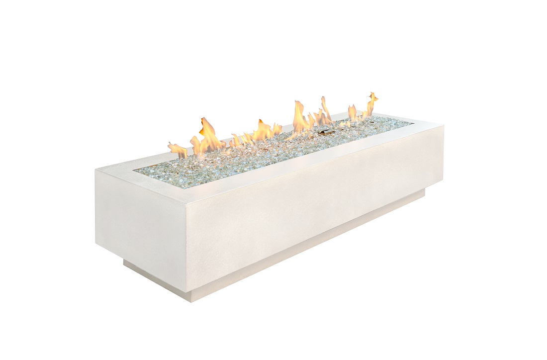 Outdoor Greatroom Company 72 Inch Cove Linear Gas Fire Table