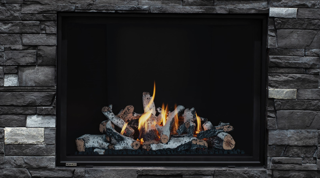 Montigo 46 Inch DelRay Full Load Square Direct Vent Gas Fireplace