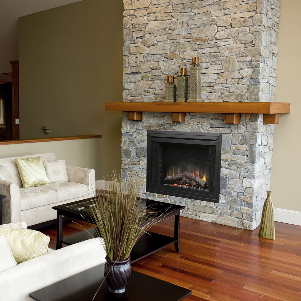 Dimplex 39" Deluxe Built-In Electric Fireplace Firebox