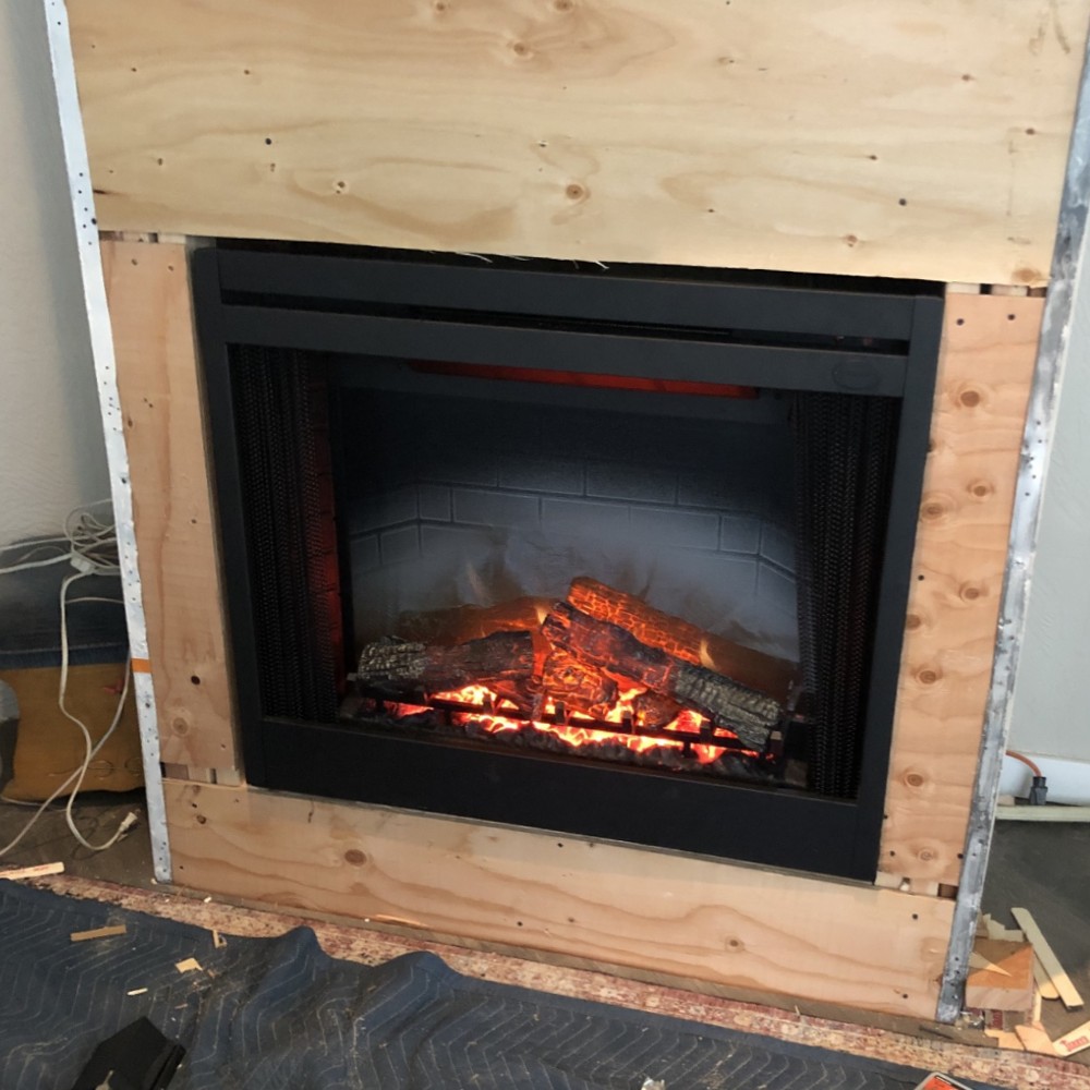 Dimplex 39" Deluxe Built-In Electric Fireplace Firebox