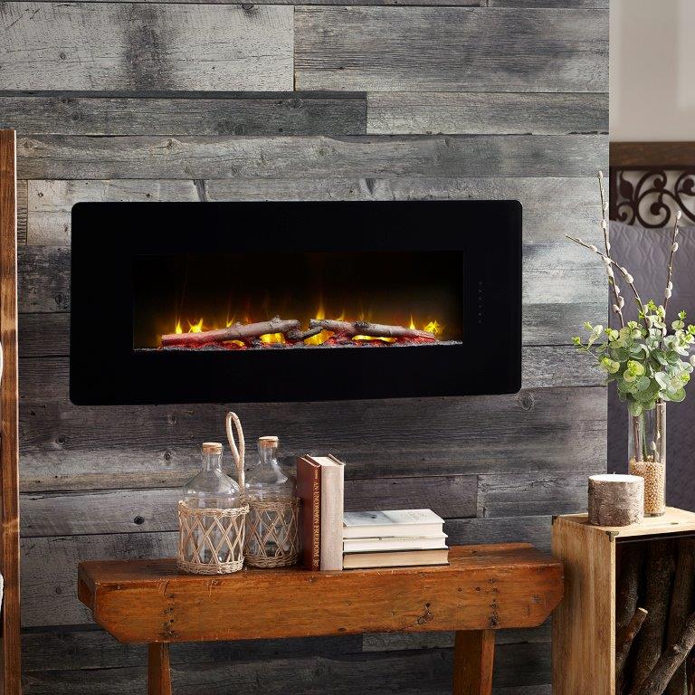 Dimplex 42 Inch Winslow Linear Electric Wall Mounted Fireplace